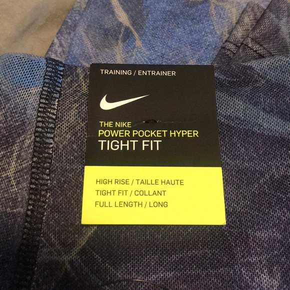 Nike Power Pocket Hyper Leggings - High Rise - Picture 6 of 9